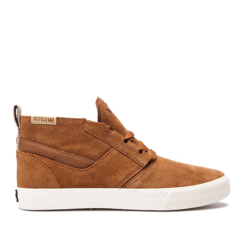 Buty Supra KENSINGTON - Botki Chukka Męskie - Brązowe (RPNC-27938)